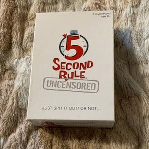 5 Second Rule Uncensored Game -